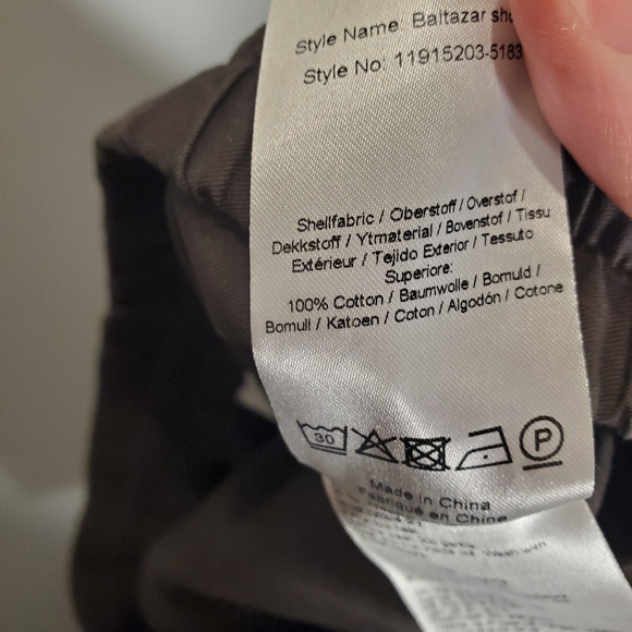 Wood Wood Baltazar Drawstring Short Dark Brown Size L - Picture 6 of 7